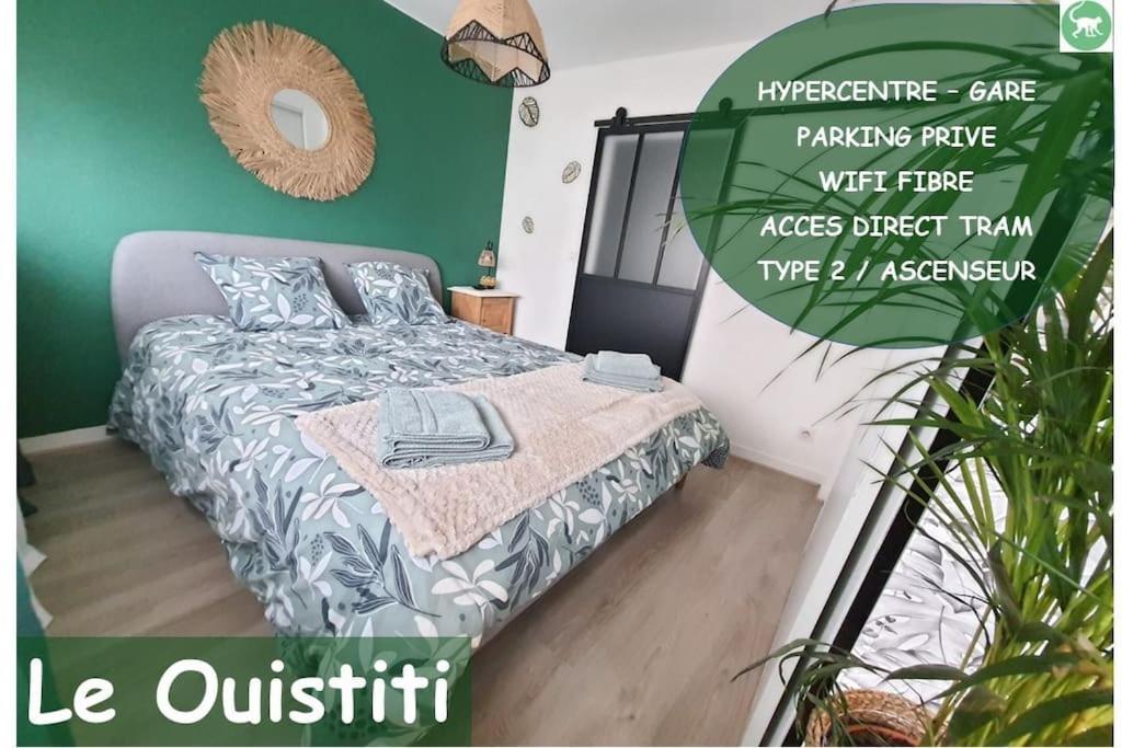 Le Ouistiti - 50 M De La Gare - Parking Prive Apartment Tours Exterior foto